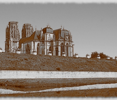 La cathédrale de Toul, berceau de l'entreprise Mathieu